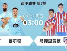 开云APP-马竞主场击败塞尔塔，保持西甲前四位置